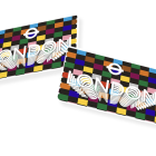 TFL Licensed Patented RFID/NFC Contactless Card Shields (Tubeline Checkered)